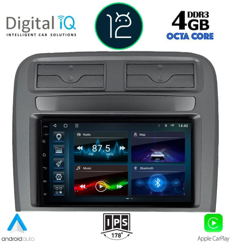 DIGITAL IQ TPF 360_CPA (7” DECK) MULTIMEDIA OEM FIAT GRANDE PUNTO mod. 2005-2011