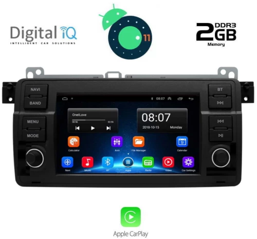 DIGITAL IQ IHB 052_CP (7'' DECK) MULTIMEDIA OEM BMW S.3  E46 mod. 1998-2005