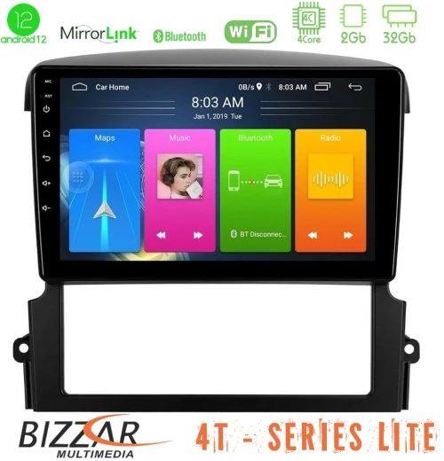 Bizzar 4t Series kia Sorento 4core Android12 2+32gb Navigation Multimedia Tablet 9 u-lvb-Ki0407