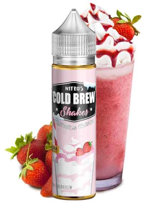 NITRO’S Cold Brew Coffee flavourshot Strawberi & Creaml 20/60ml