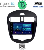 DIGITAL IQ BXB 1470_GPS (9inc) MULTIMEDIA TABLET OEM NISSAN PULSAR mod. 2014>