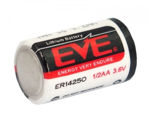 Μπαταρία Eve 14250 Li-SOCl2  3.6V 1/2AA 1200mAh