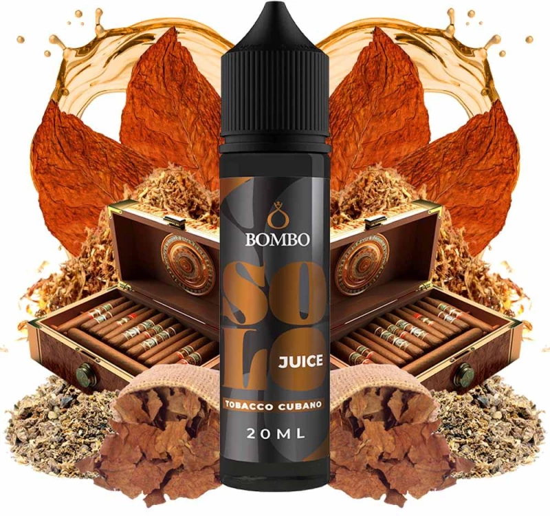 Bombo Solo Juice Tobacco Cubano 20ml/60ml Flavorshot