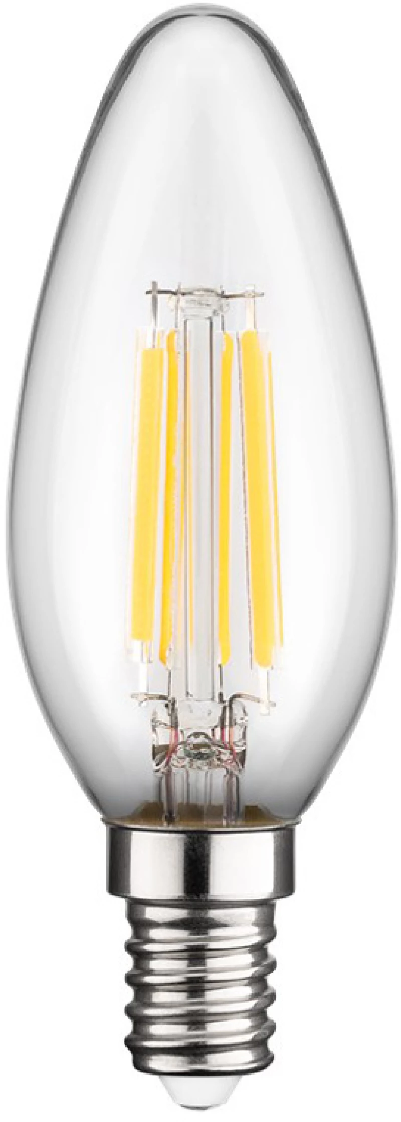 GOOBAY LED λάμπα candle 65393, E14, Filament, 6W, 2700K, 1055lm