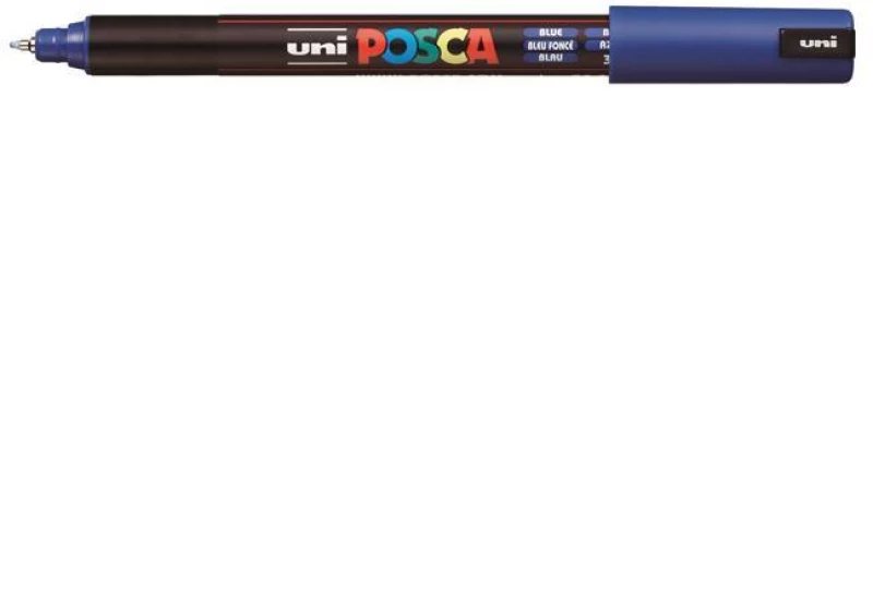 Μαρκαδόρος Ανεξίτηλος Uni Posca  Pc-1Mr Μπλε 33