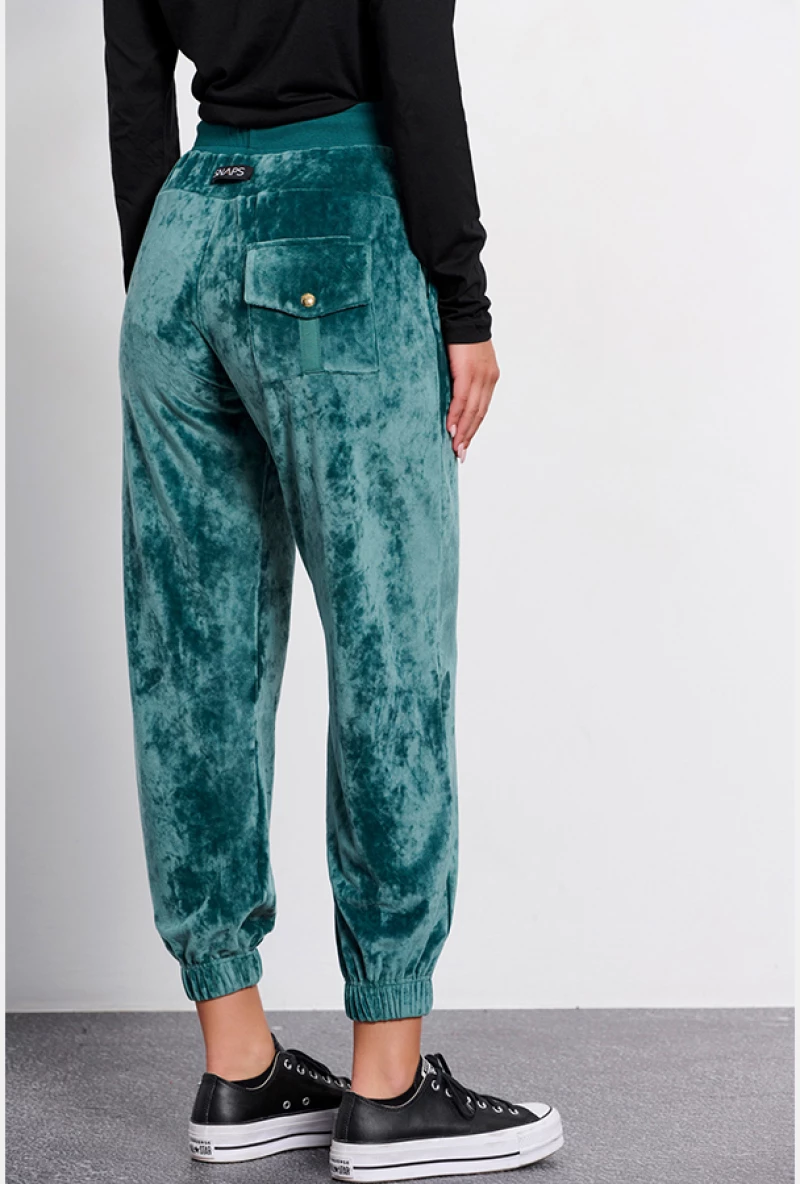 BodyTalk Lux Γυναικεία Φόρμα Bελουτέ Jogger Conifer (1232-908600-00678)