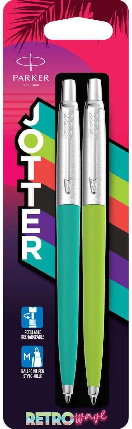 Parker Jotter Originals Duo 80s Retrowave Blue / Green (2186315)