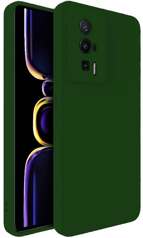 Θήκη Silky And Soft για Xiaomi Poco F5 Pro - Σκούρο Πράσινο