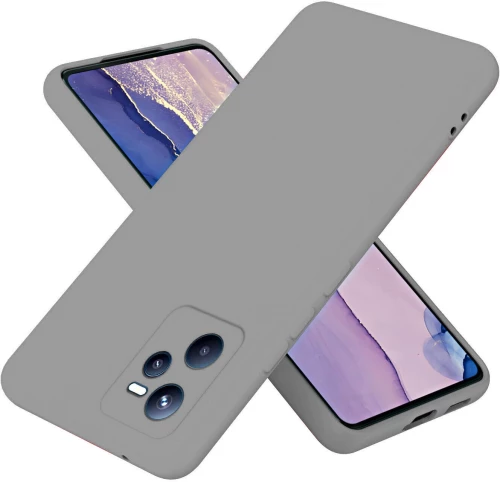 Θήκη Silky And Soft για Realme C35 - Γκρι