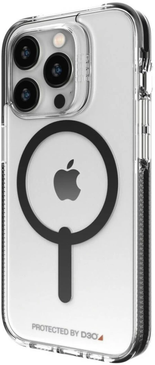 Zagg Back Cover Θήκη από Γραφένιο για iPhone 14 Pro με MagSafe - Clear & Μαύρο