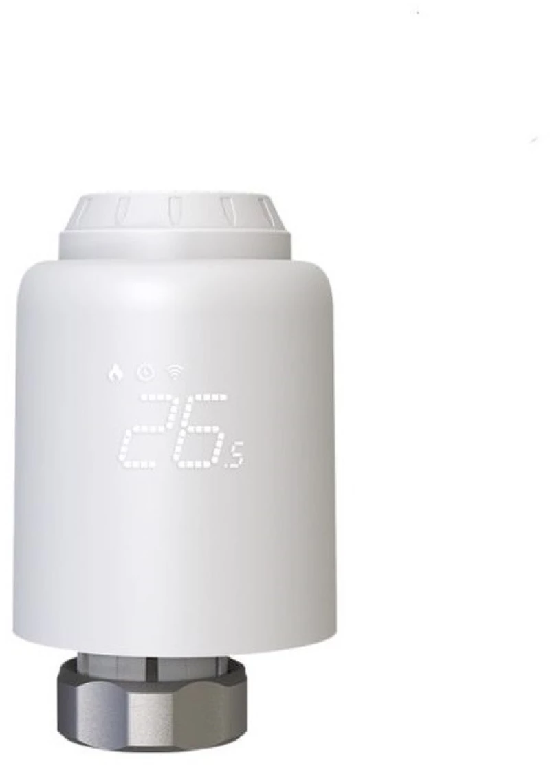 Tellur Smart WiFi Θερμοστατική Βαλβίδα Καλοριφέρ με Οθόνη LED