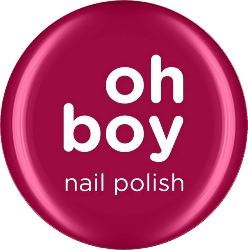 OHBOY NAIL POLISH | ΟΖΤΖ-201| ΜΕΤΑΛΛΙΚΟ ΣΚΟΥΡΟ ΡΟΖ