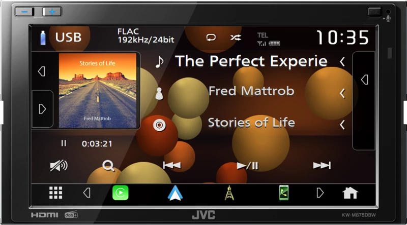 JVC CAR MULTI MEDIA KWM875DBW