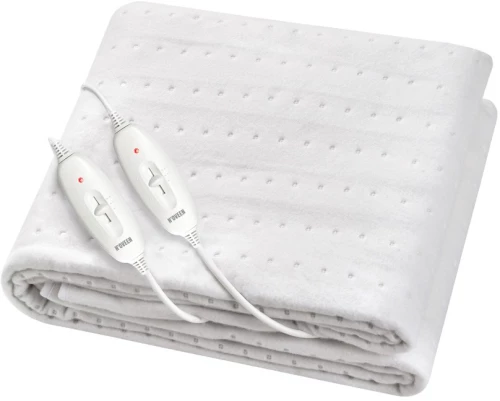 N'Oveen EB360 Διπλή Ηλεκτρική Κουβέρτα Λευκή 120W 140x160εκ.