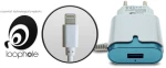 Loophole Ac Adapter Lightning Blue