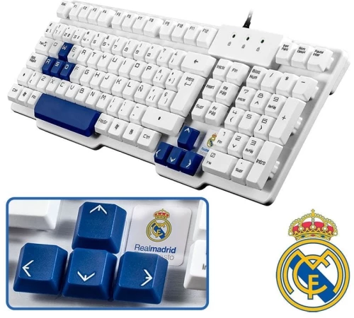 Gaming Πληκτρολόγιο Real Madrid