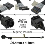 Dc Jack Sony Vpc-Ec