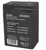 ΜΠΑΤΑΡΙΑ AGM VRLA 6V 4.5AH/20HR (F1 τερματικό) ACA ACA64
