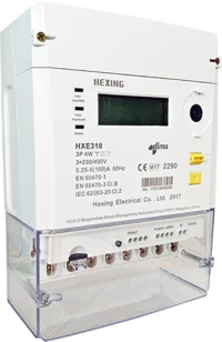 ΜΕΤΡΗΤΗΣ ΗΛΕΚΤΡΙΚΗΣ ΕΝΕΡΓΕΙΑΣ HEXING ΤΡΙΦΑΣΙΚΟΣ ΜΕ ΕΝΣΩΜΑΤΩΜΕΝΟ MODEM MLT72 ACA HXE310