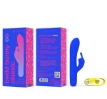 B SWISH - BWILD BUNNY INFINITE CLASSIC SILICONE RECHARGEABLE VIBRATOR PACIFIC BLUE