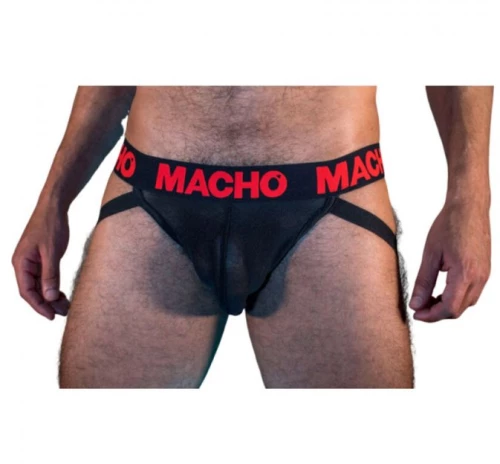 MACHO - MX26X2 JOCK BLACK/RED S