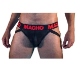 MACHO - MX26X2 JOCK BLACK/RED S