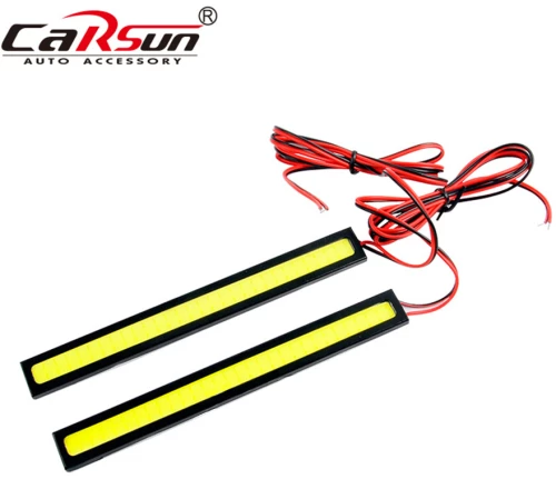 LED COB ΑΥΤΟΚΟΛΛΗΤΑ ΑΥΤΟΚΙΝΗΤΟΥ 2 ΤΕΜ 12V 17CM CARSUN LA-625