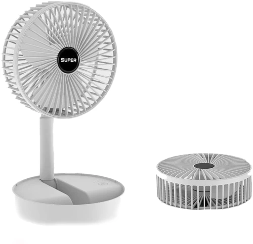 Φορητός Επιτραπέζιος USB Ανεμιστήρας 1173-100 Σε Άσπρο Χρώμα