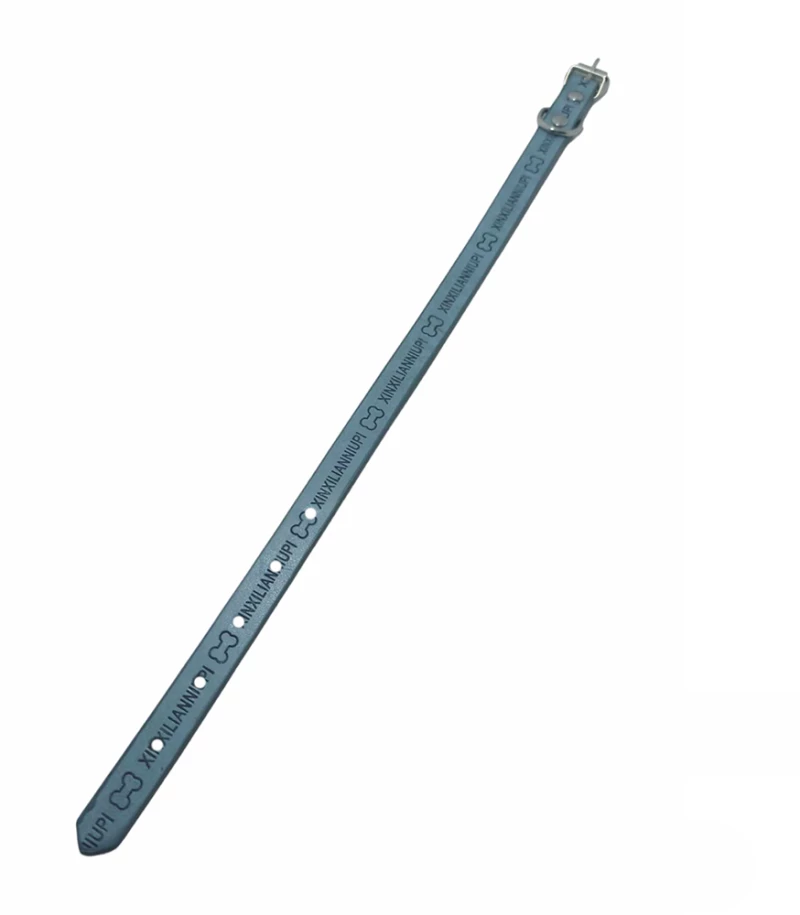 Περιλαίμιο κολάρο σκύλου Δερματίνη 400 x 15mm 280823 OEM σε Μπλε χρώμα