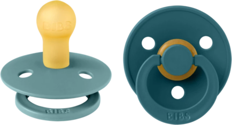 Bibs Πιπίλα Καουτσούκ Σετ 2τμχ Colour Island Sea-Forest Lake 0-6m
