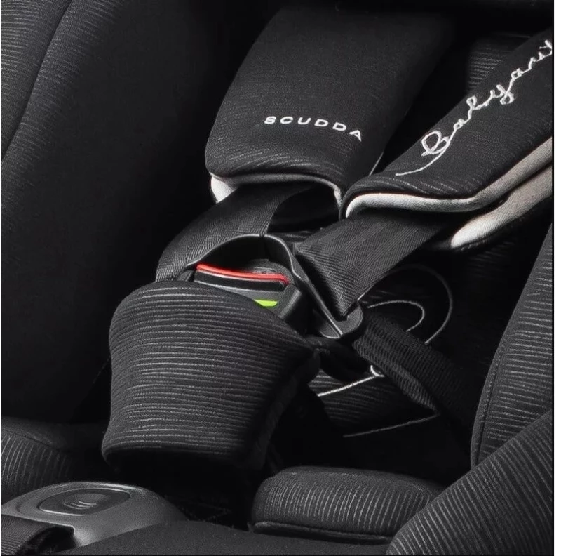 Baby Auto Κάθισμα Αυτοκινήτου Scudda i-Size 360° Black Line 40-145cm