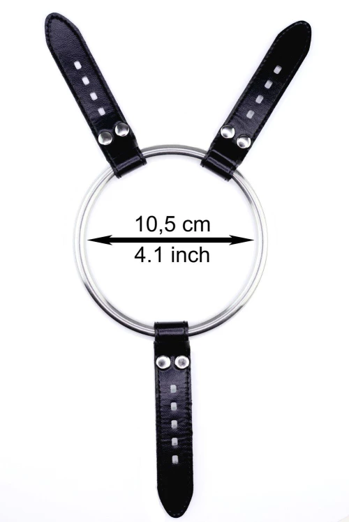 Carmen Rivera High Quality stainless steel Ring For XXL Strapon Dildos 10,5 cm