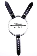 Carmen Rivera High Quality stainless steel Ring For XXL Strapon Dildos 10,5 cm