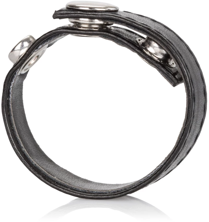 Calexotics Leather 3-Snap Ring
