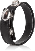 Calexotics Leather 3-Snap Ring
