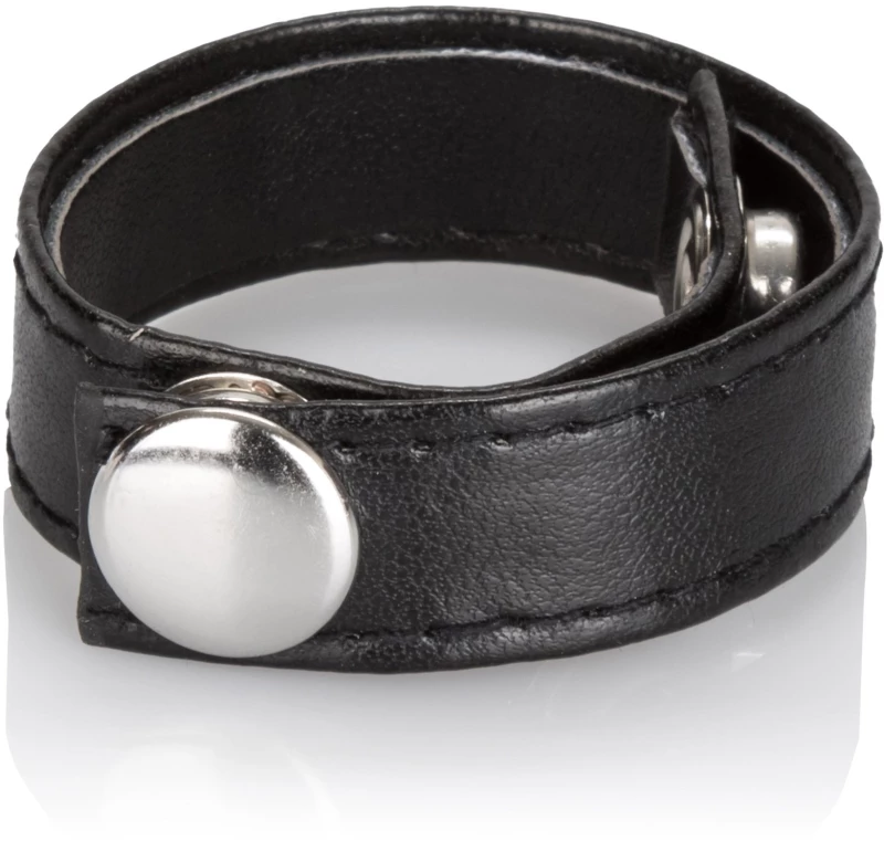 Calexotics Leather 3-Snap Ring