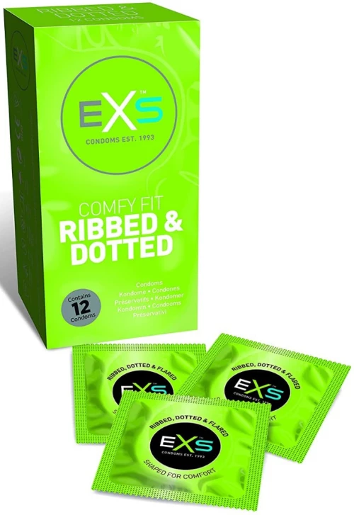 Exs Ribbed, Dotted, & Flared