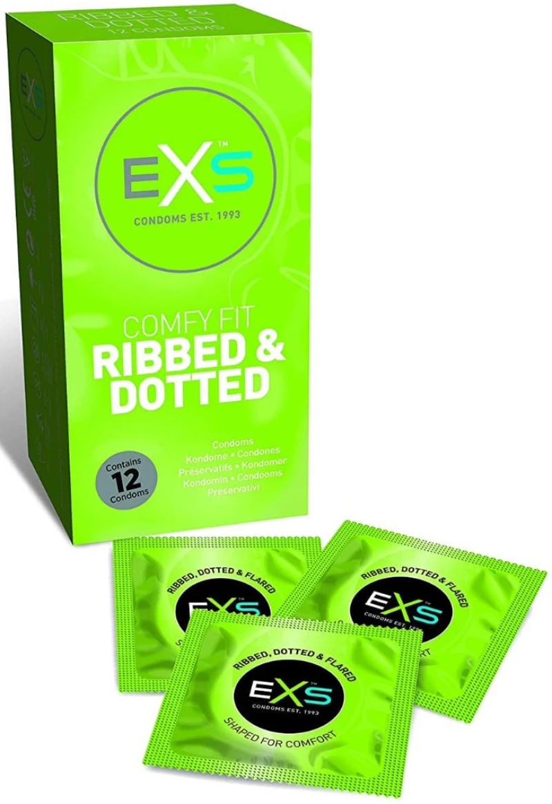 Exs Ribbed, Dotted, & Flared