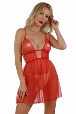 Tulle nightie Red