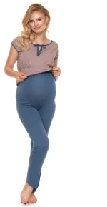 Πυτζαμα εγκυμοσύνης/θηλασμού cappucino 0186 Peekaboo