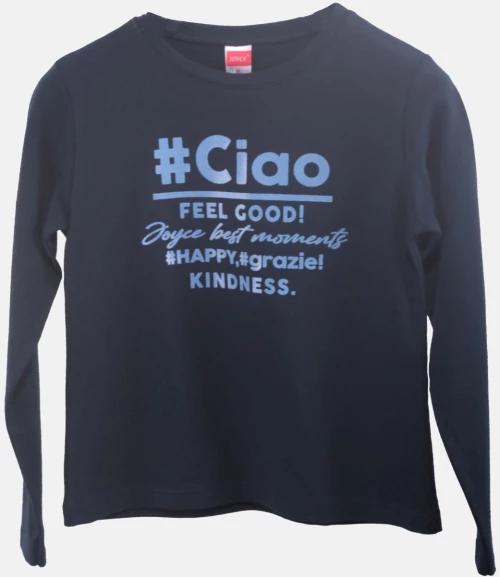 Μπλούζα "Ciao" μπλε (Μπλε)