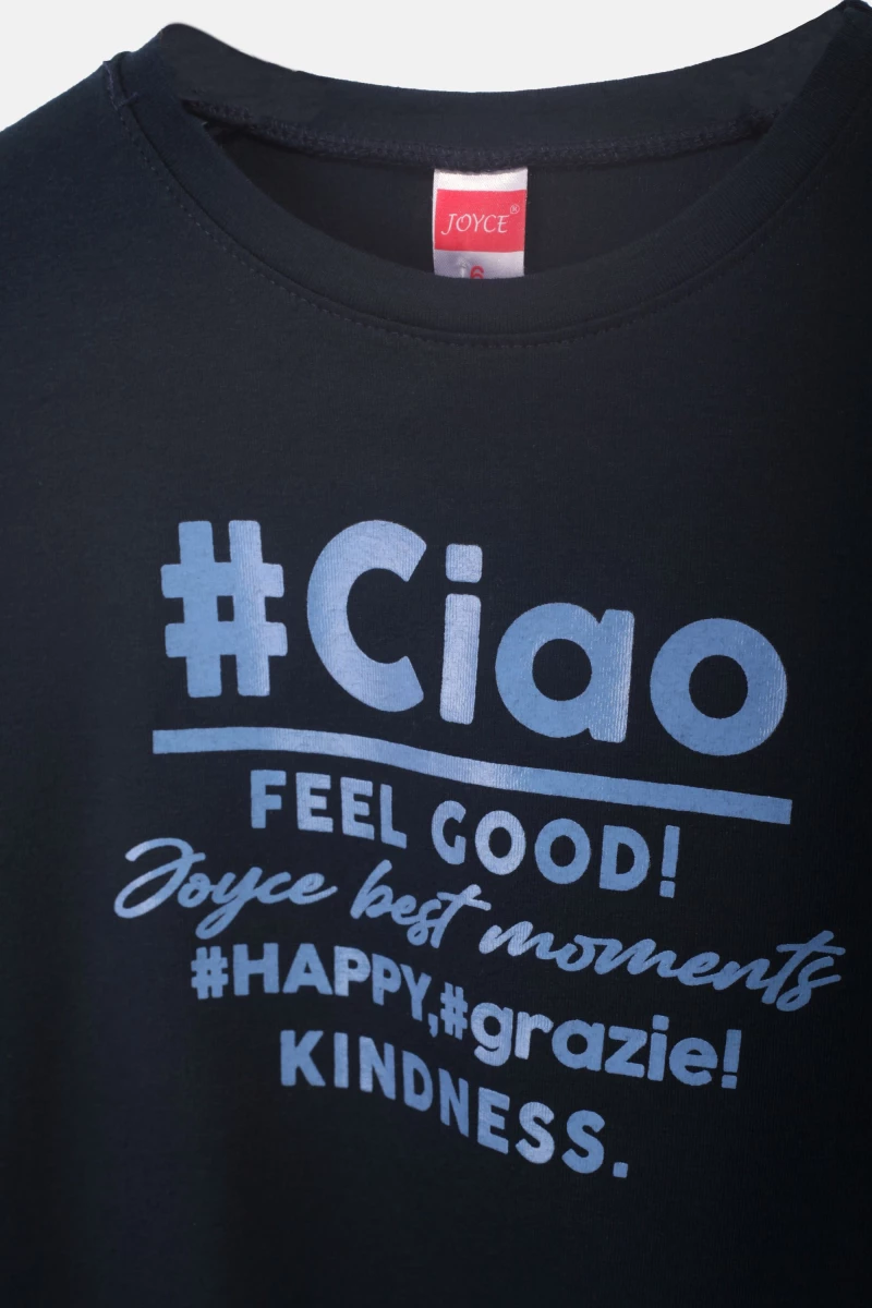 Μπλούζα "Ciao" μπλε (Μπλε)