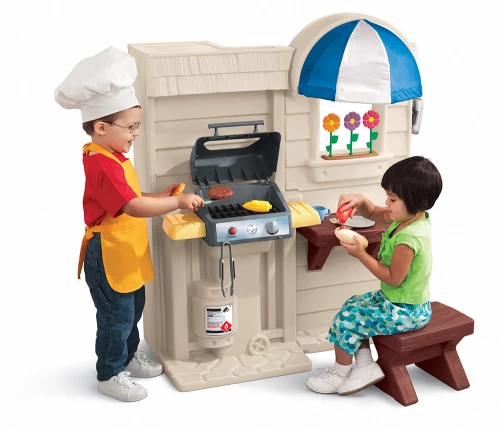 LITTLE TIKES ΚΟΥΖΙΝΑ/ΜΠΑΡΜΠΕΚΙΟΥ (#450B10060)