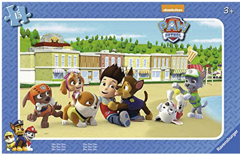 RAVENSBURGER ΠΑΖΛ ΚΑΡΤΕΛΕΣ 15 τεμ. PAW PATROL (#05-06124)
