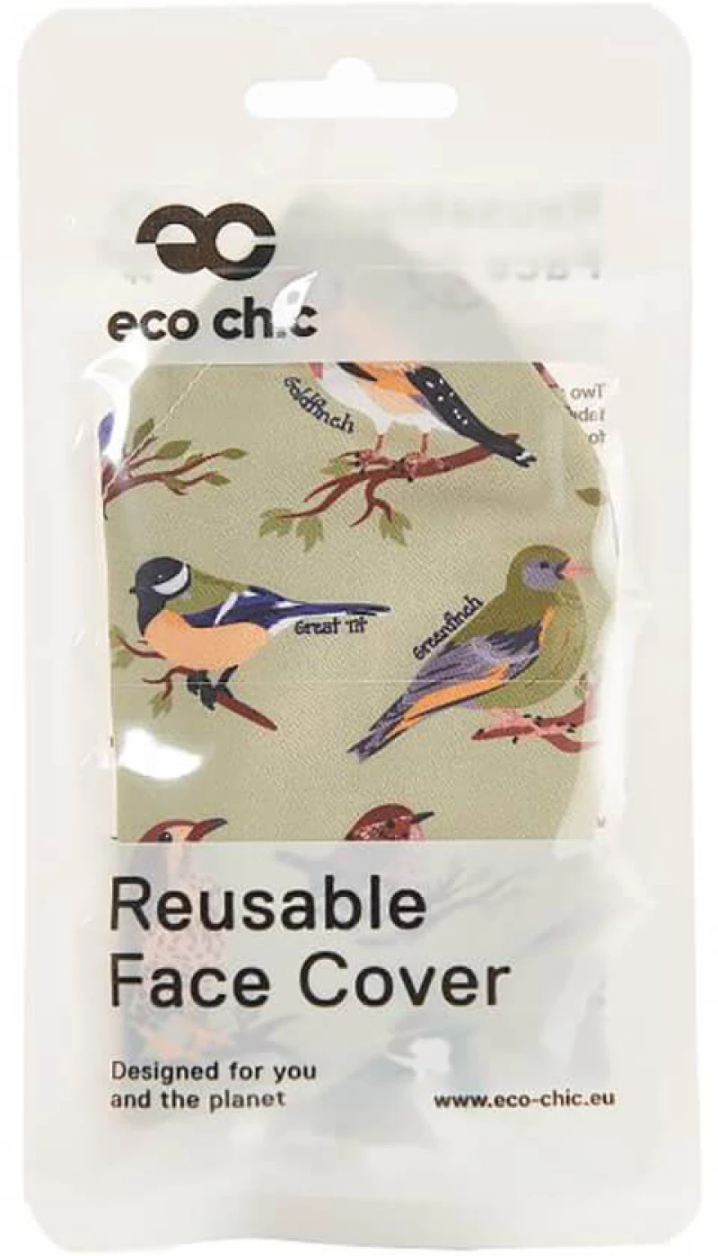 ECO CHIC ΜΑΣΚΑ ΠΡΟΣΤΑΣΙΑΣ ΑΓΡΙΑ ΠΟΥΛΙΑ ΠΡΑΣΙΝΗ (#EC-M02)