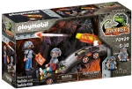 PLAYMOBIL DINOS RISE ΜΑΧΗΤΕΣ ΜΕ ΟΧΗΜΑ ΜΕΤΑΦΟΡΑΣ ΠΥΡΑΥΛΩΝ (#70929)