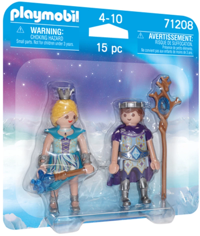 PLAYMOBIL DUO PACK ΠΡΙΓΚΙΠΙΚΟ ΖΕΥΓΟΣ ΠΑΓΩΜΕΝΟΥ ΒΑΣΙΛΕΙΟΥ (#71208)