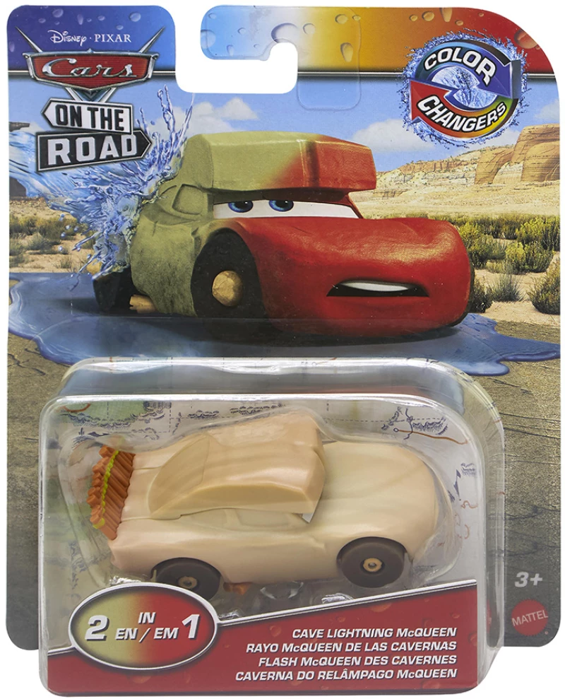 CARS ΑΥΤΟΚΙΝΗΤΑΚΙΑ COLOR CHANGERS - CAVE LIGHTNING Mc QUEEN (#HMD67)