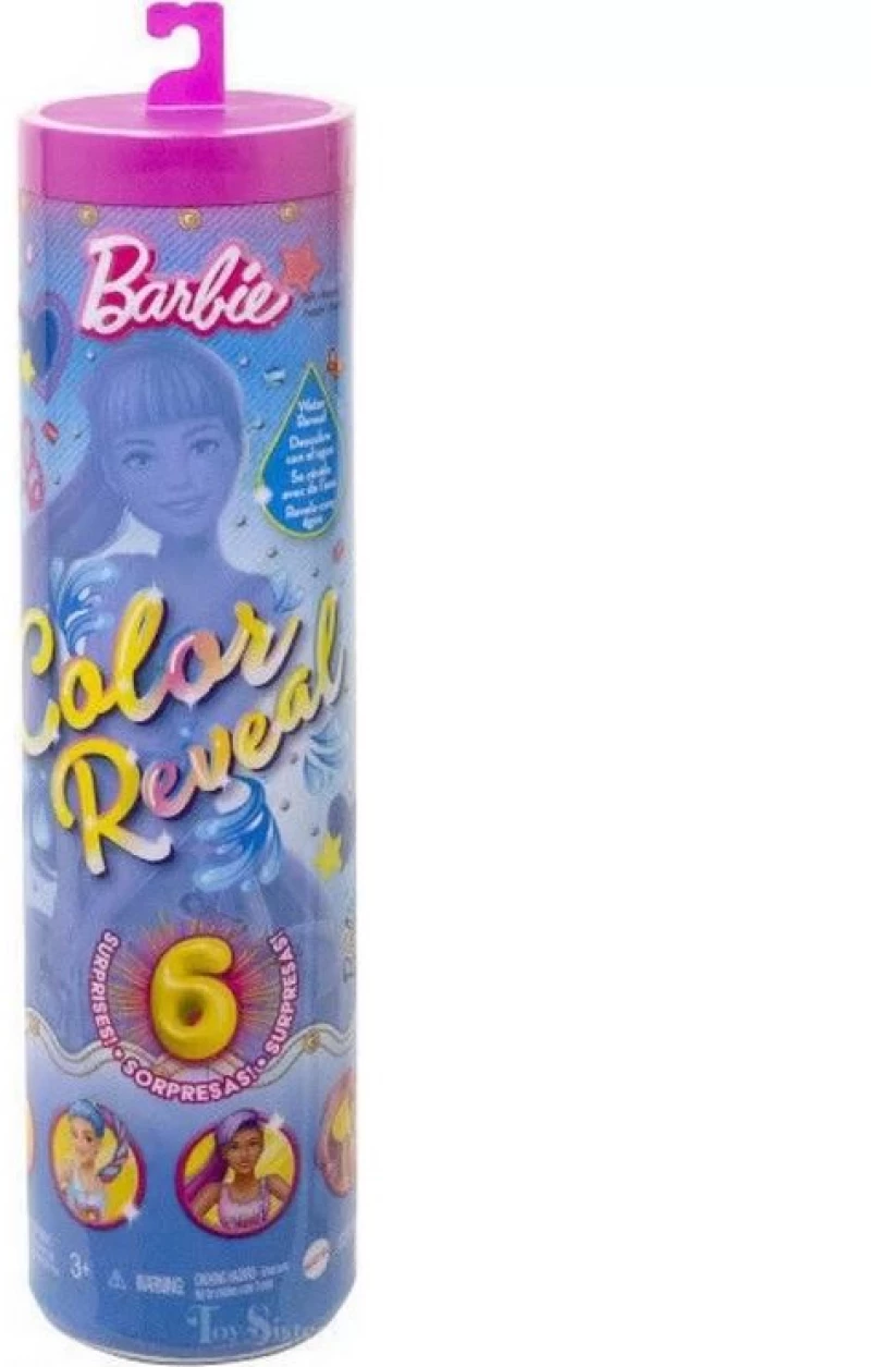 ΚΟΥΚΛΑ BARBIE COLOR REVEAL ΤΖΗΝ - 5 ΣΧΕΔΙΑ (#HJX55)