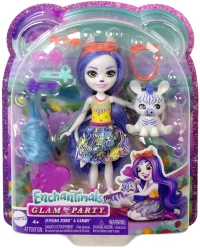 ENCHANTIMALS GLAM PARTY - ΖΕΒΡΑ (#HNV28)